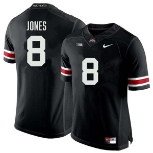 Men's De'Zie Jones Black Ohio State Buckeyes #8 Football Replica Jersey 530042-544