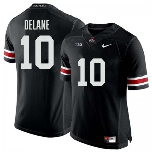 Men Faheem Delane Black Ohio State Buckeyes #10 Football NCAA Jersey 477395-857
