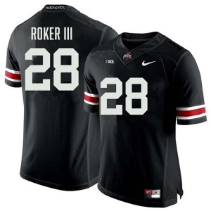 Men Leroy Roker III Black Ohio State Buckeyes #28 Football 2025-26 Jersey 821571-472