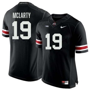 Men's Nick McLarty Black Ohio State Buckeyes #19 Football NCAA Jersey 697440-750