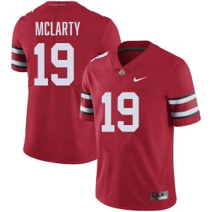Men Nick McLarty Red Ohio State Buckeyes #19 Football NCAA Jersey 150367-826