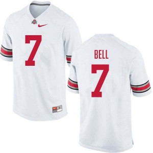 Mens Phillip Bell White Ohio State Buckeyes #7 Football 2025 Jersey 603275-392