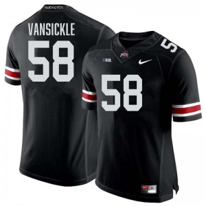Men Gabe VanSickle Black Ohio State Buckeyes #58 Football High School Jersey 964116-340