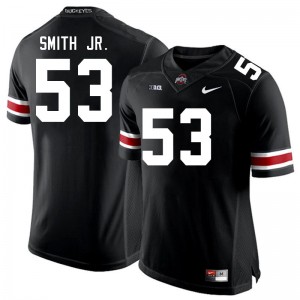 Mens Will Smith Jr. Black Ohio State Buckeyes #53 Football Limited Jersey 653277-100
