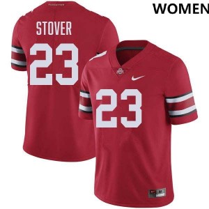 Women Garrett Stover Red Ohio State Buckeyes #23 Football Game Jersey 778795-802