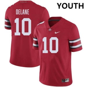 Youth Faheem Delane Red Ohio State Buckeyes #10 Football Alumni Jersey 969458-575