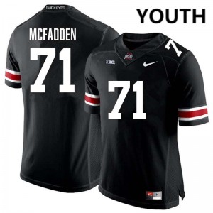 Youth Jayvon McFadden Black Ohio State Buckeyes #71 Football Stitched Jersey 483083-902