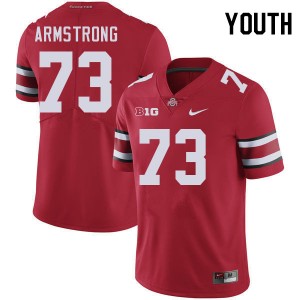 Youth Devontae Armstrong Red Ohio State Buckeyes #73 Football University Jersey 132556-454